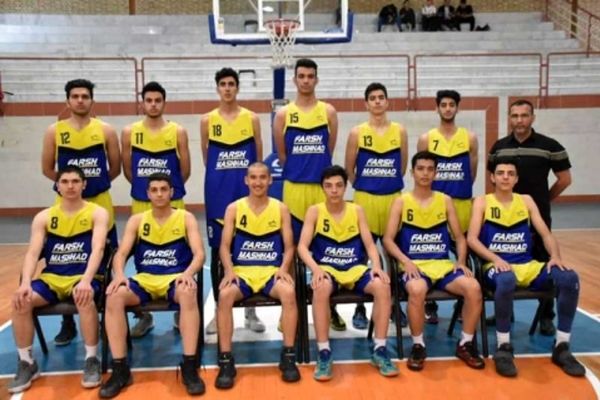 تیم بسکتبال فرش مشهد نایب قهرمان کشور شد