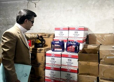 هزار گالن روغن خودروی احتکاری در مشهد کشف شد