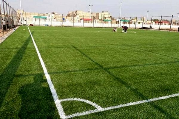 5 زمین چمن ویژه دانش آموزان در خراسان رضوی افتتاح شد