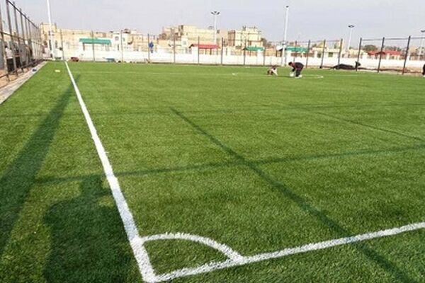 5 زمین چمن ویژه دانش آموزان در خراسان رضوی افتتاح شد