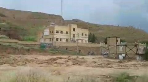 سیل  هم اکنون در کلات نادری