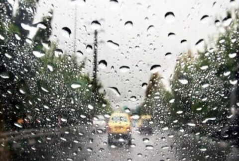 سیلاب در خیابان های ابرده