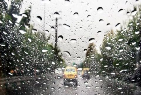 سیلاب در خیابان های ابرده