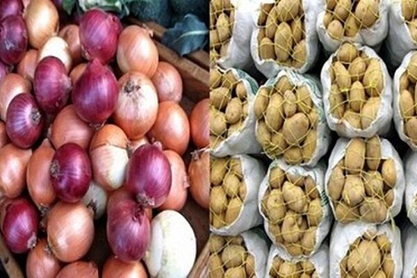 صادرات پیاز و سیب‌زمینی آزاد شد