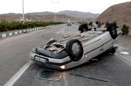 واژگونی خودرو در سبزوار یک قربانی گرفت