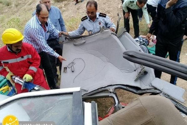 سانحه تصادف در جاده میامی +تصاویر