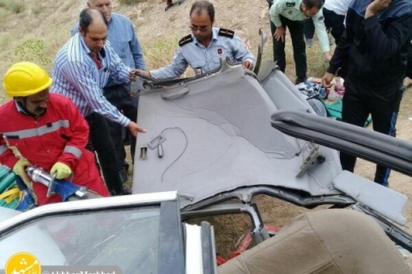 سانحه تصادف در جاده میامی +تصاویر