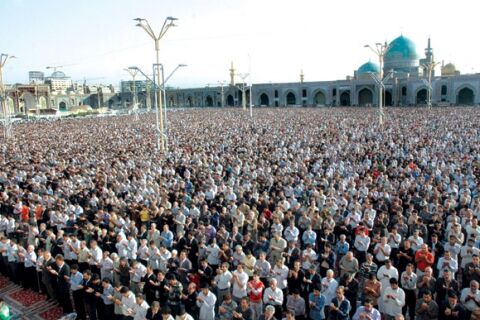 نماز عیدفطر مشهد به امامت آیت‌الله علم‌الهدی برگزار می‌شود