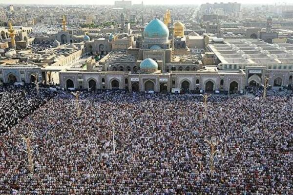 اقامه نماز عید سعید فطر در مشهد به امامت آیت‌الله‌علم الهدی