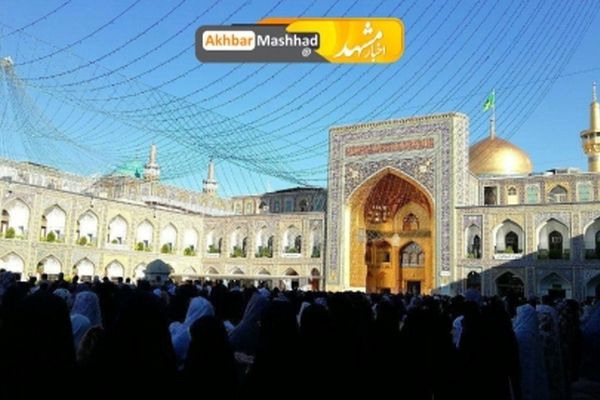 اقامه نماز عید سعید فطر در حرم مطهر رضوی