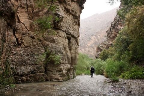 کوهنورد مصدوم در دره شمخال درگز نجات پیدا کرد