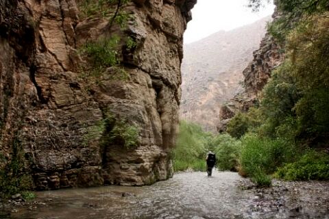 کوهنورد مصدوم در دره شمخال درگز نجات پیدا کرد