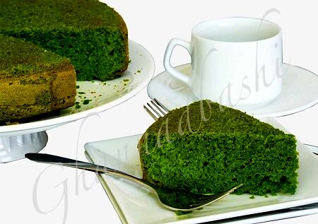 کیک اسفناجی سرشار از آهن + دستور پخت
