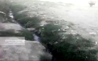 وضعیت نامناسب خیابان طبرسی شمالی ۱۲