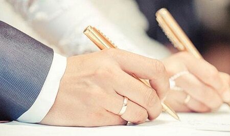 ثبت رایگان ازدواج با نام های علی و فاطمه در خراسان رضوی