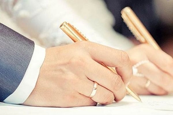 ثبت رایگان ازدواج با نام های علی و فاطمه در خراسان رضوی