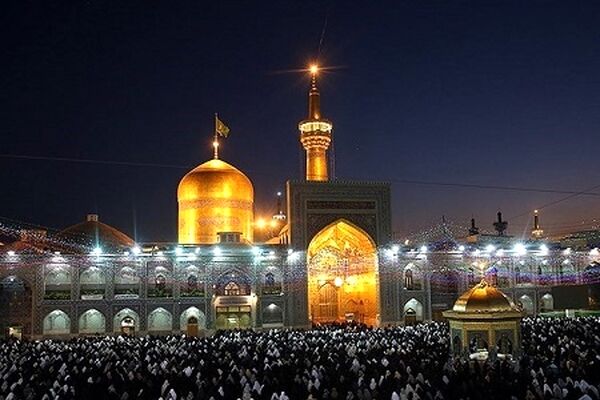 مراسم قرائت دعای روز عرفه در بارگاه منور رضوی برگزار می‌شود
