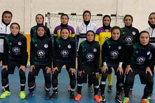 دختران فوتسالیست مشهدی میزبان خود را 6تایی کردند