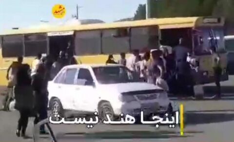 ازدحام در اتوبوس‌های میامی