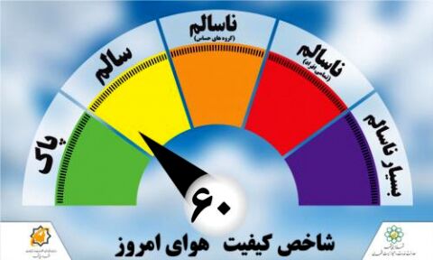 هوای 7 منطقه در مشهد پاک شد