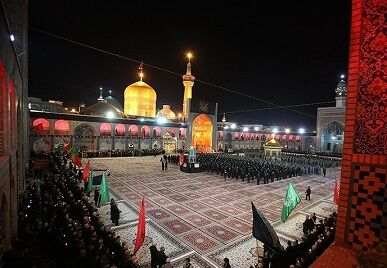 مراسم خطبه‌خوانی شب عاشورا در بارگاه منور رضوی برگزار می‌شود