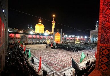 مراسم خطبه‌خوانی شب عاشورا در بارگاه منور رضوی برگزار می‌شود