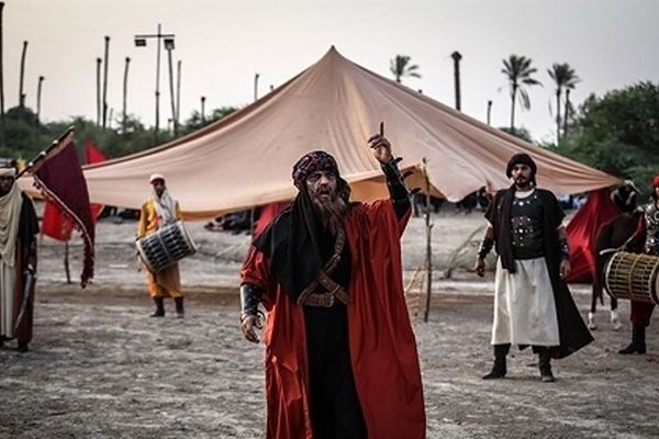 بزرگترین آئین تعزیه‌خوانی کشور در «فدیشه» نیشابور برپا شد