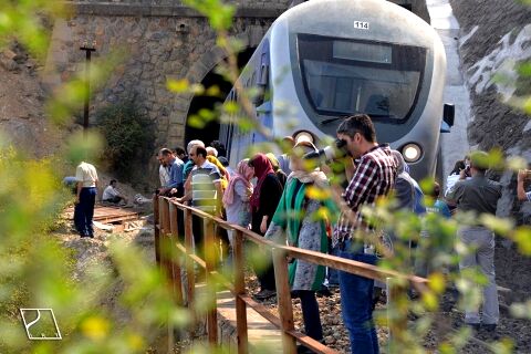 قطار گردشگری برای اولین بار در تربت‌حیدریه