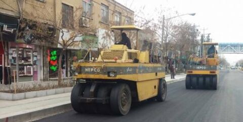 محدودیت‌های ترافیکی پروژه آسفالت معابر مشهد اعلام شد
