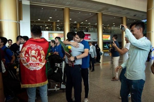 استقبال از نایب قهرمان آسیا در مشهد