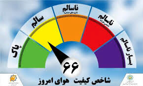 کیفیت هوای مشهد در 6 منطقه در شرایط پاک قرار دارد