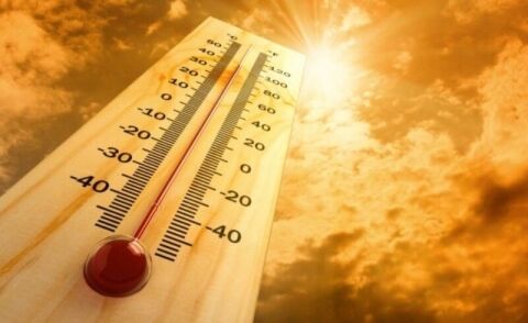 دمای هوا تا ۴۷ درجه گرم می شود