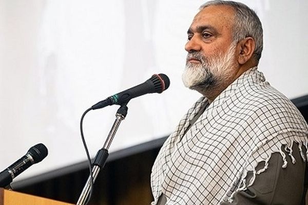 سردار نقدی: روند پیروزی انقلاب اسلامی و شکست روزانه آمریکا یک روز هم تعطیل نشده است