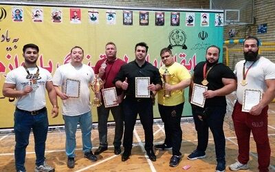 تیم خراسان رضوی در مسابقات پاورلیفتینگ کشور قهرمان شد