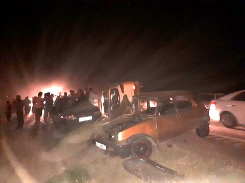 تصادف زنجیره ای در قوچان ۱۰ مصدوم بر جای گذاشت