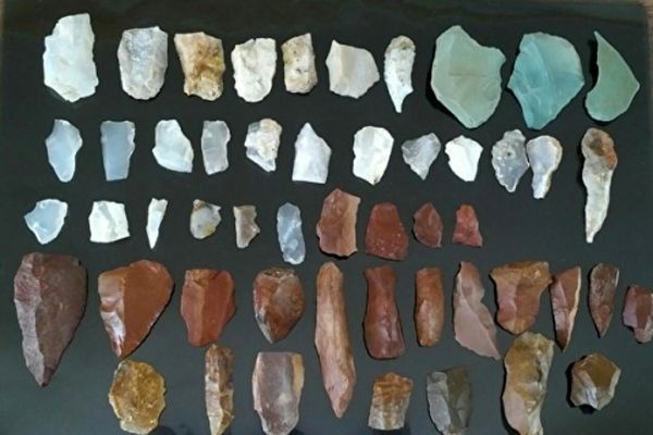 کشف ابزار‌های سنگی هفت هزار ساله در داورزن+عکس