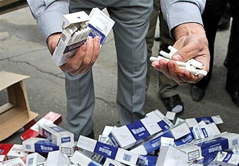 جمع آوری ۵۰۰ میلیون ریال سیگار قاچاق از فروشگاه‌های مشهد