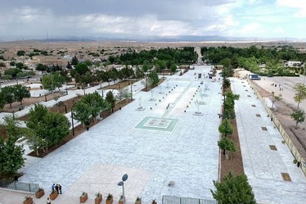 وزیر میراث فرهنگی کلنگ ساخت مرحله سوم طرح جلوخان آرامگاه فردوسی را بر زمین زد