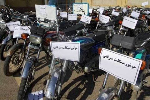 اعتراف ۲ دزد به سرقت ۴۰۰ موتورسیکلت