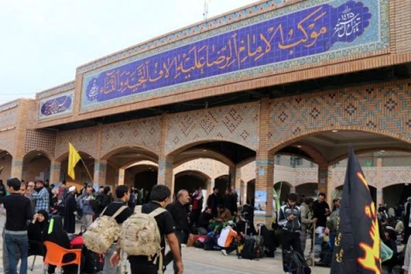 خدمت رسانی موکب‌های امام رضا(ع) در کربلای معلی