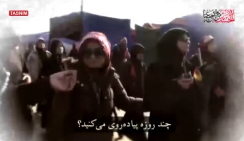 روایتی از حس و حال زائران آمریکایی اربعین‌؛ اینجا احساس امنیت می‌کنیم + فیلم