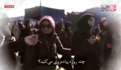 روایتی از حس و حال زائران آمریکایی اربعین‌؛ اینجا احساس امنیت می‌کنیم + فیلم