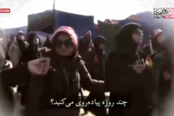 روایتی از حس و حال زائران آمریکایی اربعین‌؛ اینجا احساس امنیت می‌کنیم + فیلم