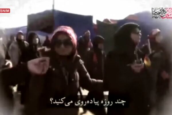 روایتی از حس و حال زائران آمریکایی اربعین‌؛ اینجا احساس امنیت می‌کنیم + فیلم