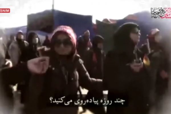 روایتی از حس و حال زائران آمریکایی اربعین‌؛ اینجا احساس امنیت می‌کنیم + فیلم