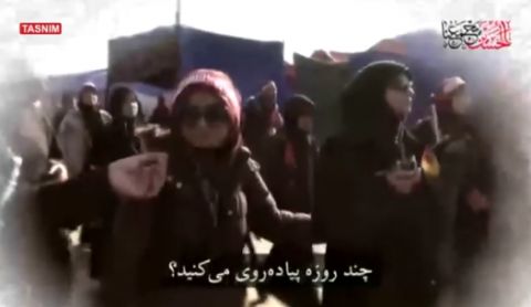 روایتی از حس و حال زائران آمریکایی اربعین‌؛ اینجا احساس امنیت می‌کنیم + فیلم