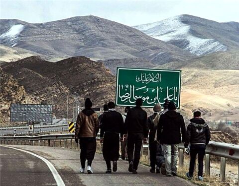 آمار زائران پیاده امام رضا(ع) به مرز نیم میلیون نفر رسید