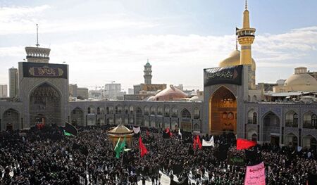 اجتماع و عزاداری رضویون در ظهر شهادت امام رضا(ع)
