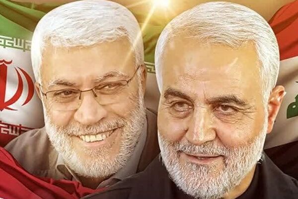 فیلم|«ابومهدی المهندس» سربازِ رهبرِ حاج قاسم سلیمانی است
