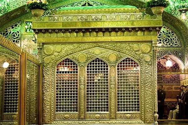 بازگشایی ضریح امام رضا علیه السلام